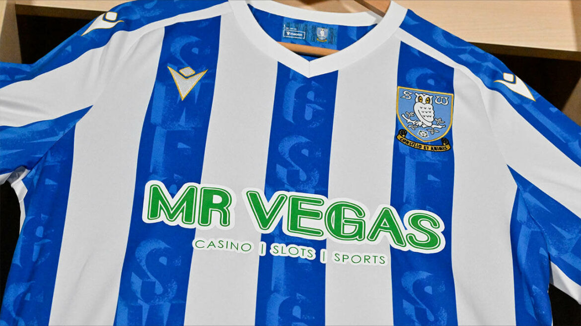 Camisa titular do Sheffield Wednesday 2025-2026 Macron