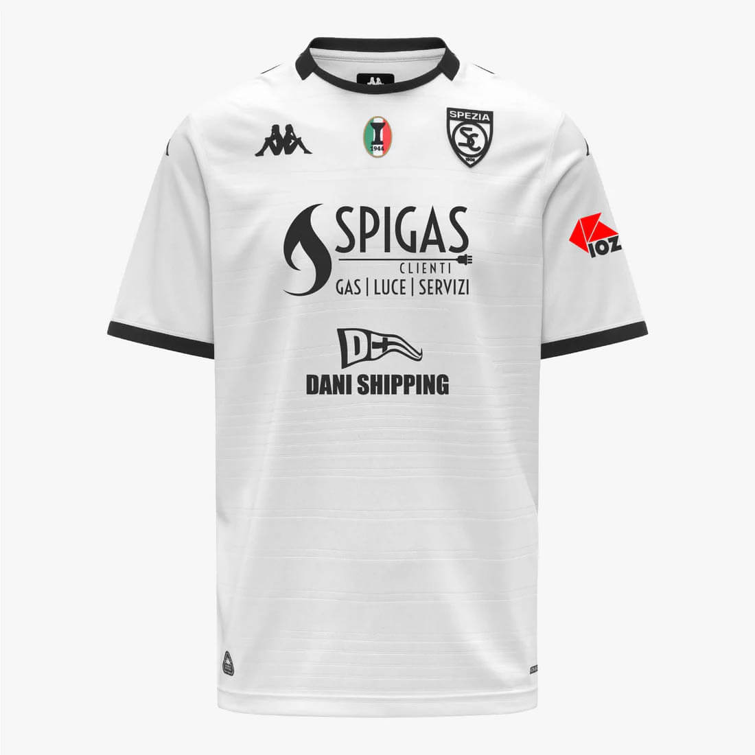 Camisa titular do Spezia Calcio 2025-2026 Kappa