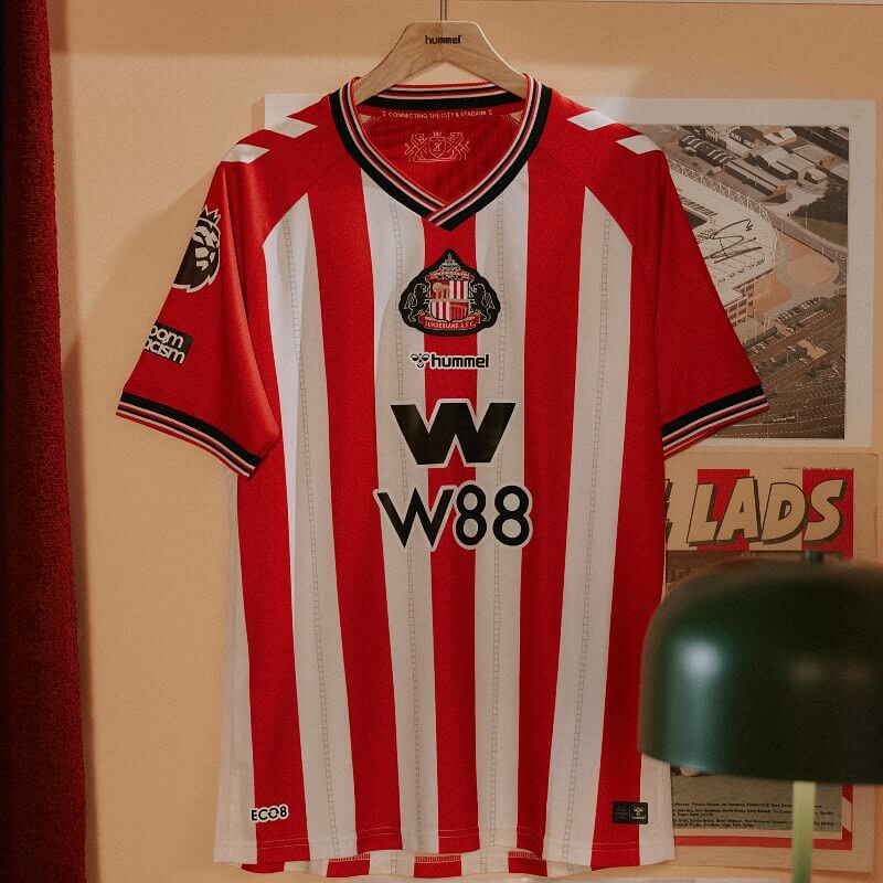 Camisa titular do Sunderland 2025-2026 Hummel