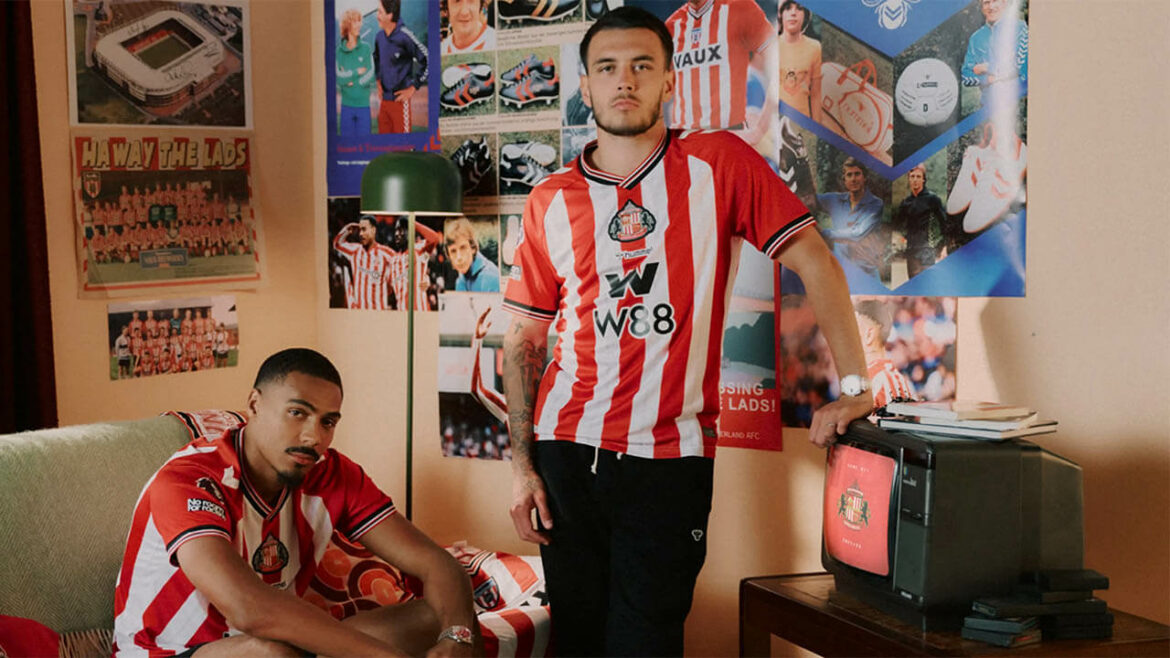Camisa titular do Sunderland 2025-2026 Hummel