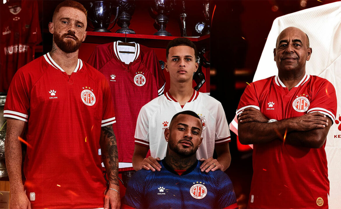 Camisas do América de Natal 2025-2026 Kelme a