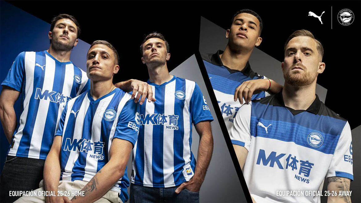 Camisas do Deportivo Alavés 2025-2026 PUMA