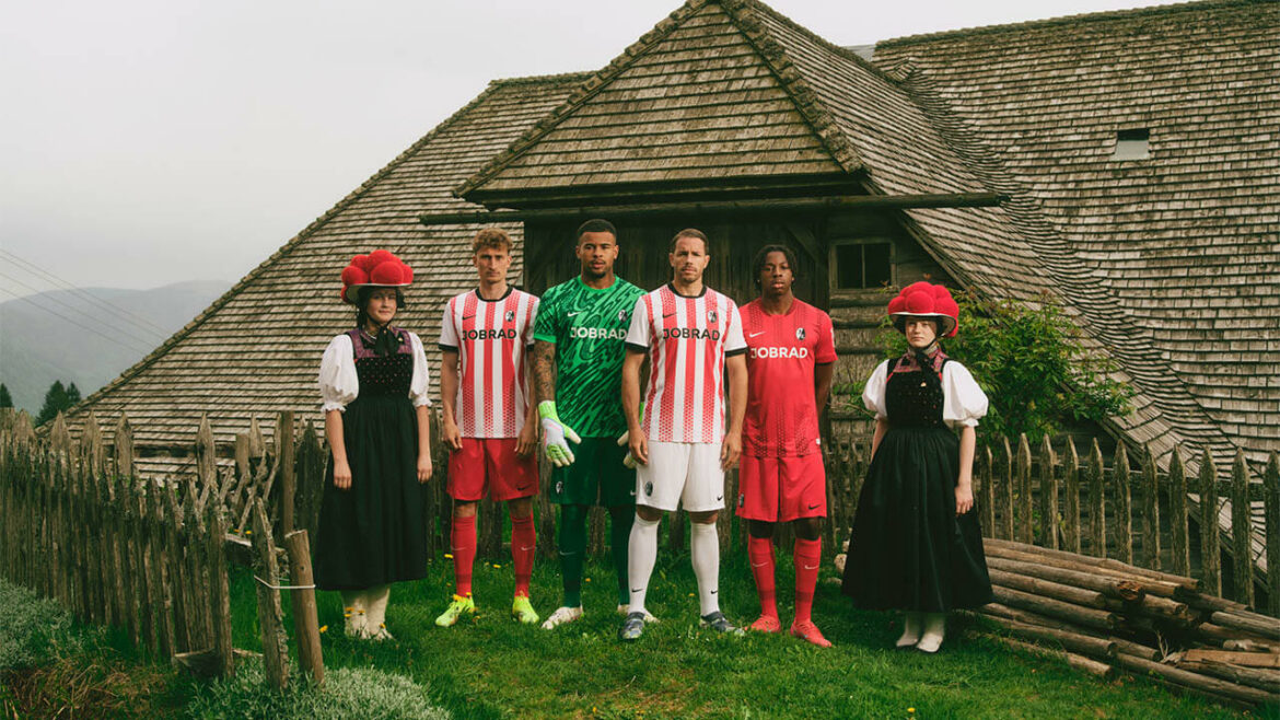 Camisas do Freiburg 2025-2026 Nike Home