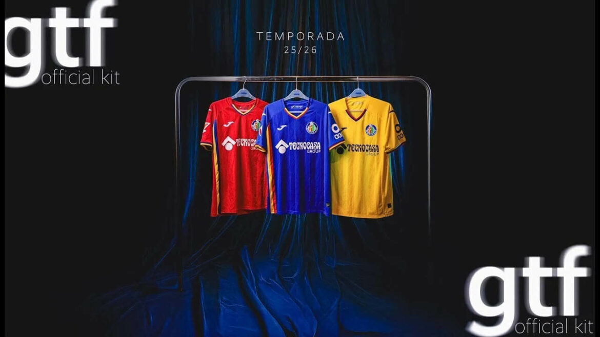Camisas do Getafe 2025-2026 JOMA