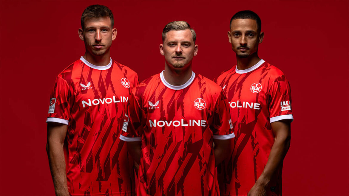 Camisas do Kaiserlautern 2025-2026 Castore