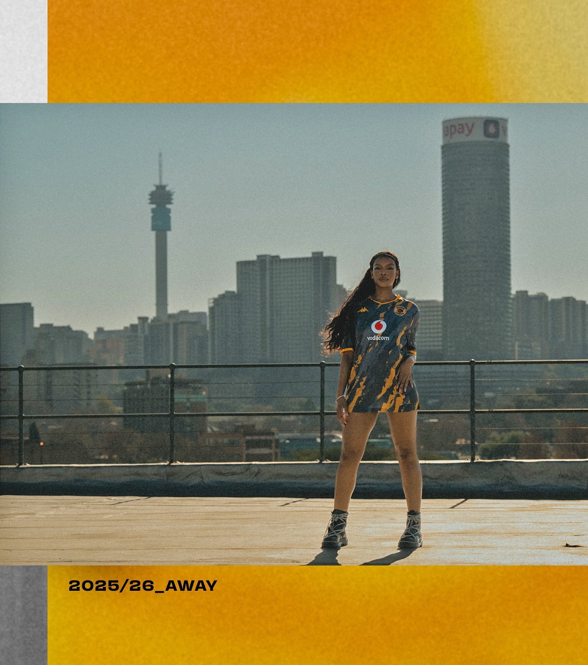 Camisas do Kaizer Chiefs 2025-2026 são lançadas pela Kappa
