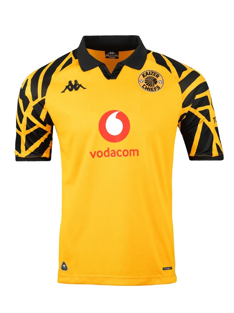 Camisas do Kaizer Chiefs 2025-2026 são lançadas pela Kappa
