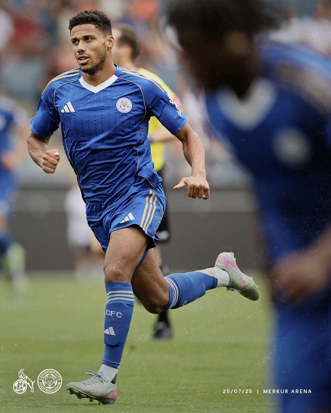 Camisas do Leicester City 2025-2026 adidas Home kit