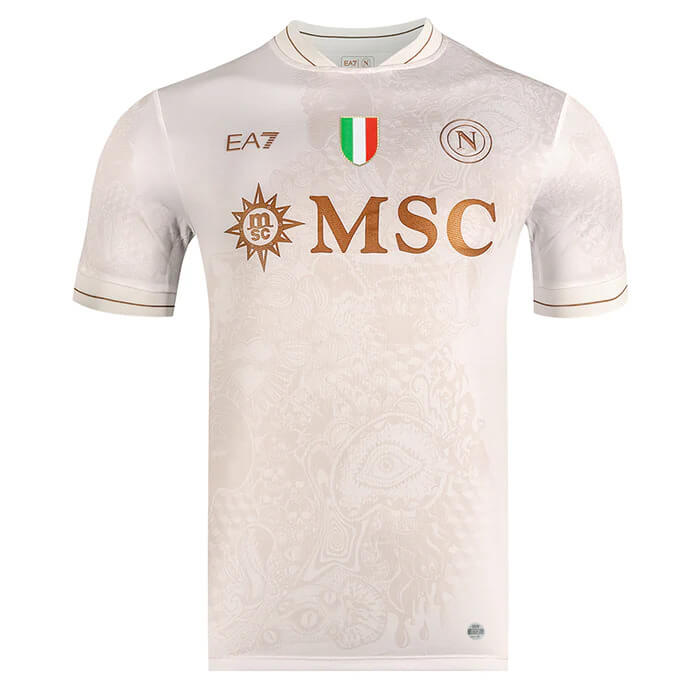 Camisas do Napoli 2025-2026 são reveladas pela EA7