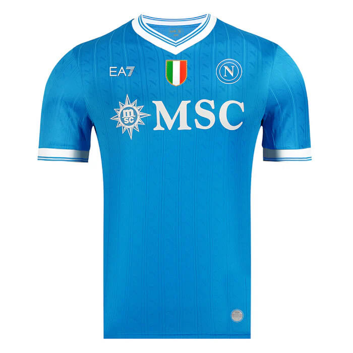 Camisas do Napoli 2025-2026 são reveladas pela EA7
