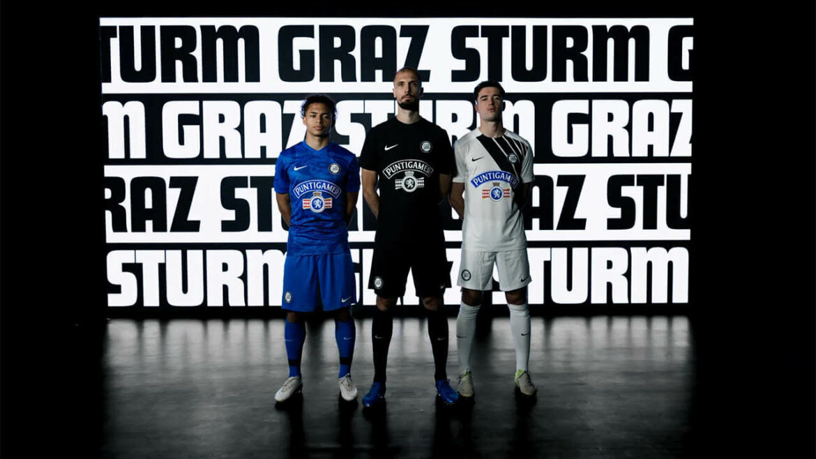 Camisas do Sturm Graz 2025-2026 Nike