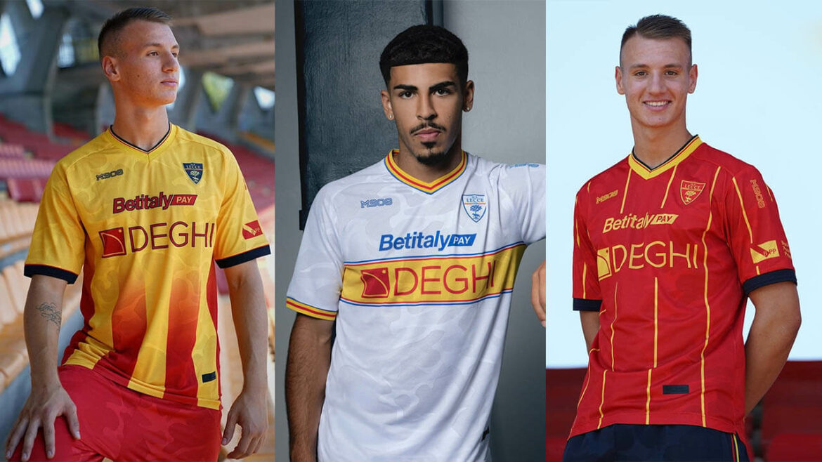 Camisas do US Lecce 2025-2026 M908