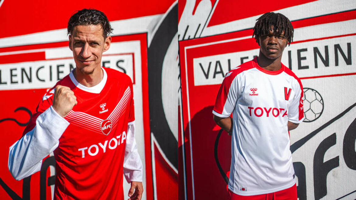 Camisas do Valenciennes 2025-2026 Hummel