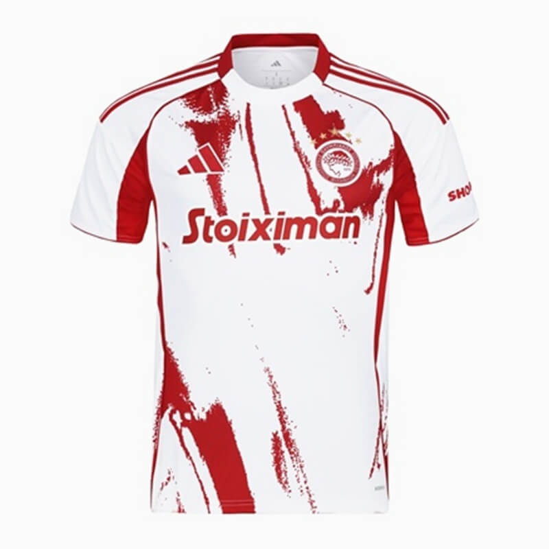Camisas reservas do Olympiacos 2025-2026 são reveladas pela Adidas