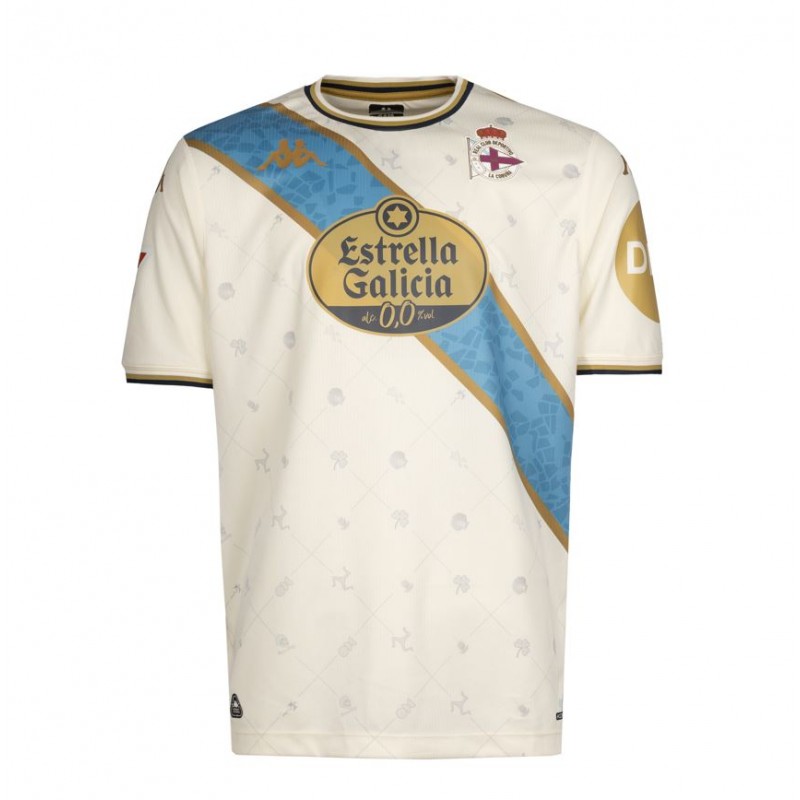 Deportivo La Coruña lança terceira camisa 2025-2026 em homenagem à bandeira da Galícia