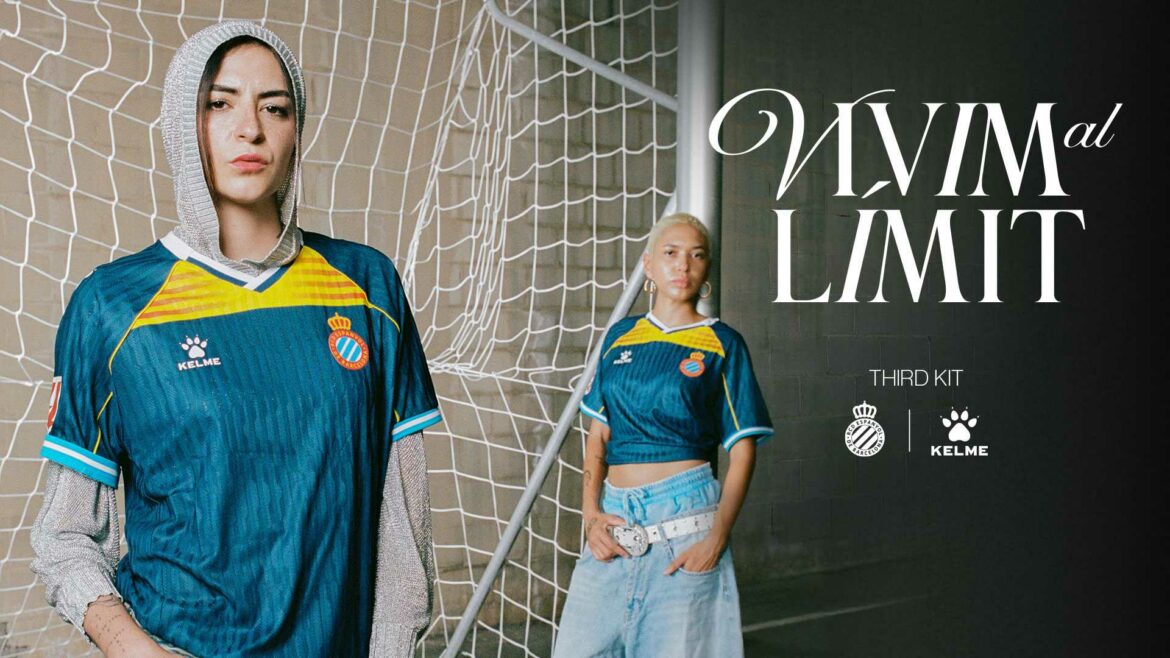 Espanyol revela nova terceira camisa 2025-2026 com a Senyera