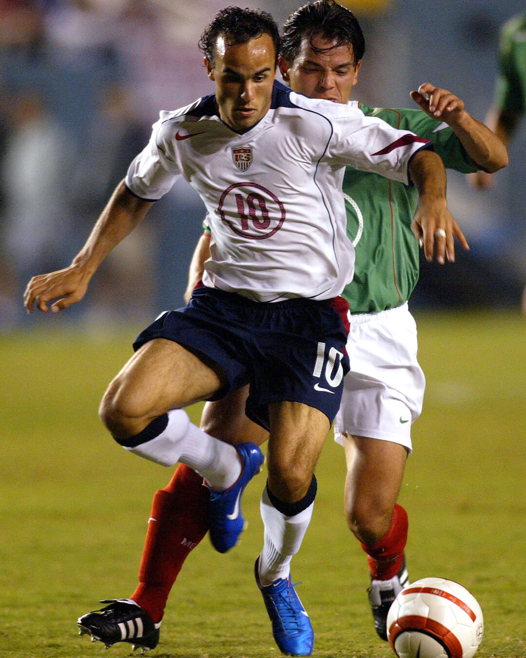 Camisa dos EUA Total 90 2004-2005 Nike Landon Donovan