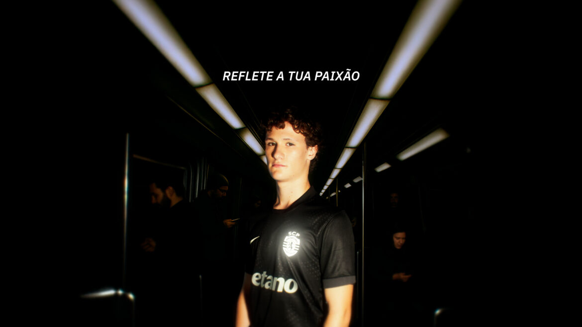 Nike revela nova camisa reserva 2025-2026 do Sporting CP