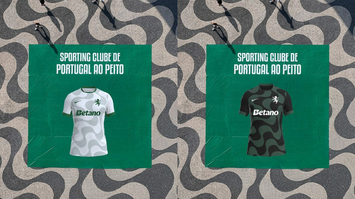 Nike revela novas camisas reservas 2025-2026 do Sporting CP