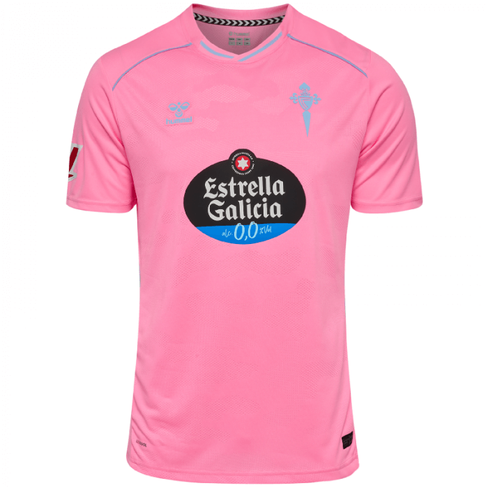 RC Celta de Vigo lança terceira camisa para 2025-2026 na cor rosa