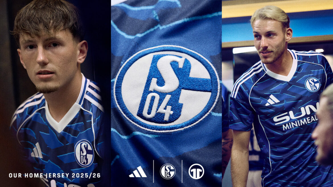 Schalke 04 lança nova camisa titular 2025-2026 da adidas