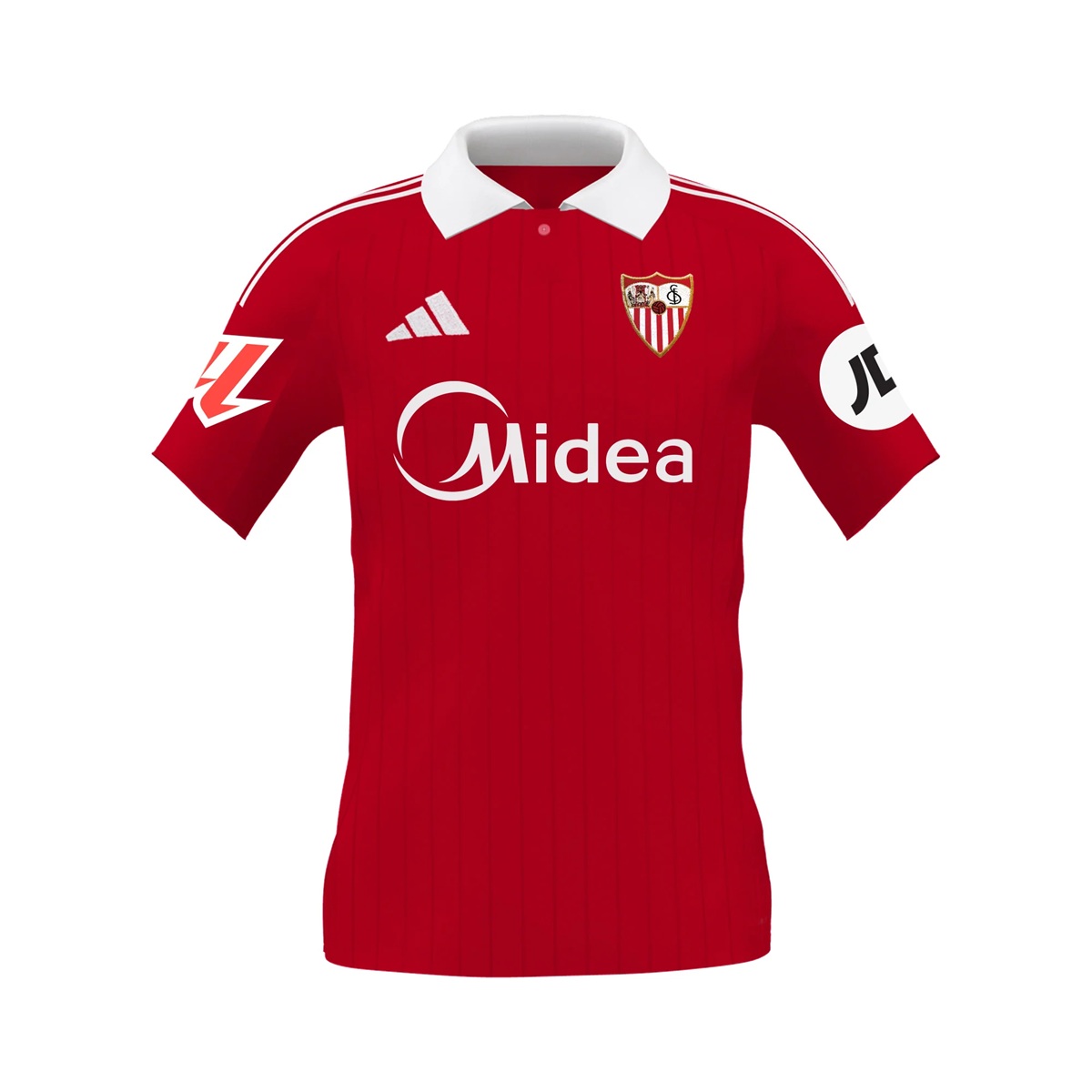Sevilla FC apresenta nova camisa reserva 202526 com estilo clássico