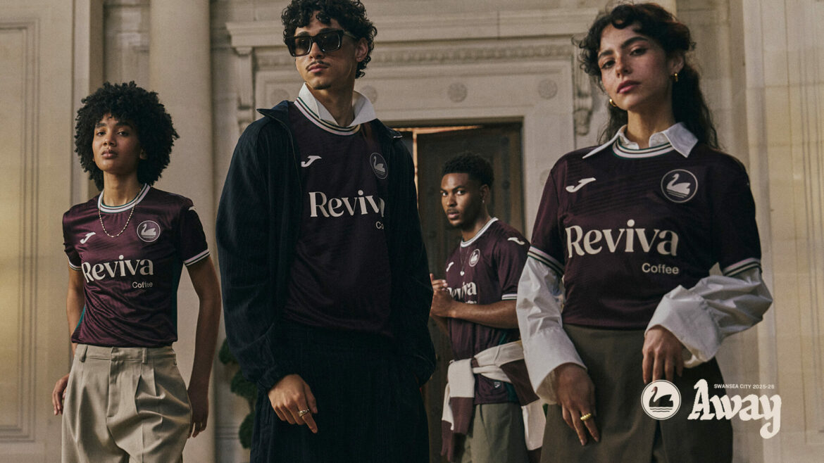 Swansea City lança camisa reserva 2025-2026 com a Joma (5) Swansea City lança camisa reserva 2025-2026 com a Joma