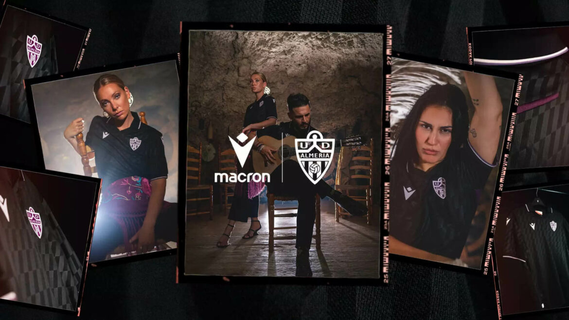 Terceira camisa do Almería 2025-2026 Macron a