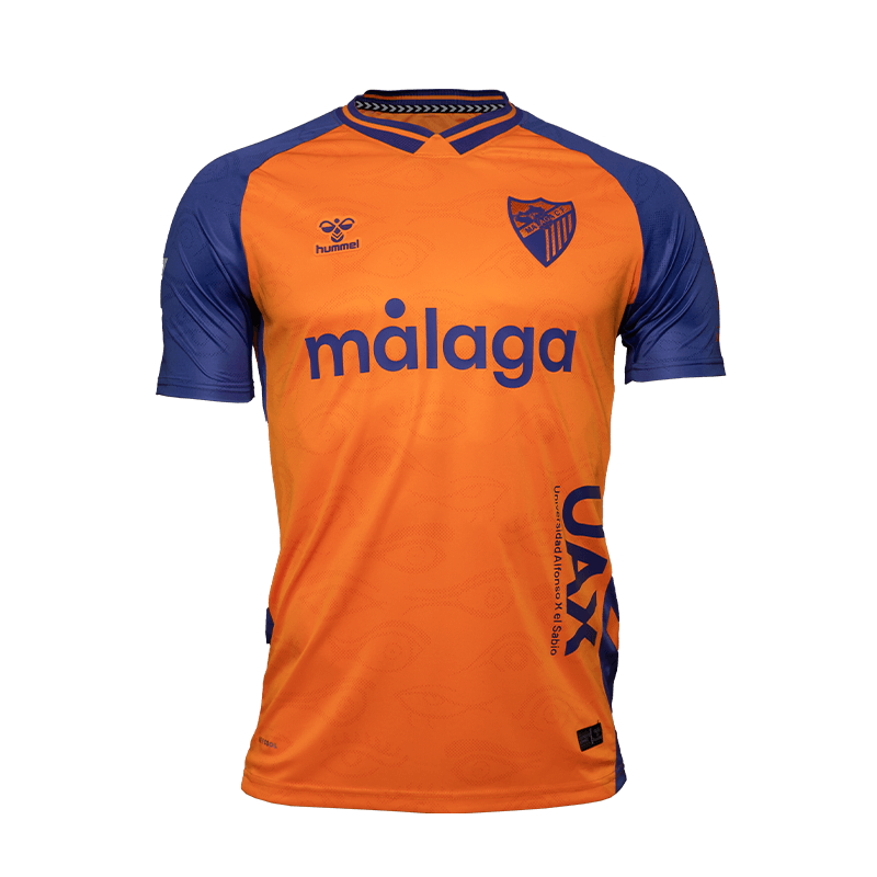 Terceira camisa do Málaga CF 2025-2026 é lançada com referência ao 'Olho Fenício'