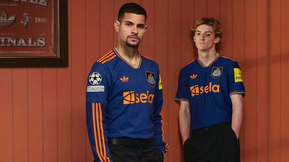Terceira camisa do Newcastle United 2025-2026 é lançada pela adidas