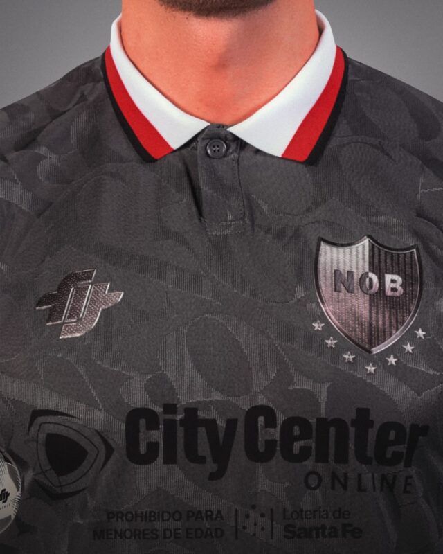 Terceira camisa do Newells Old Boys 2025-2026 Aifit