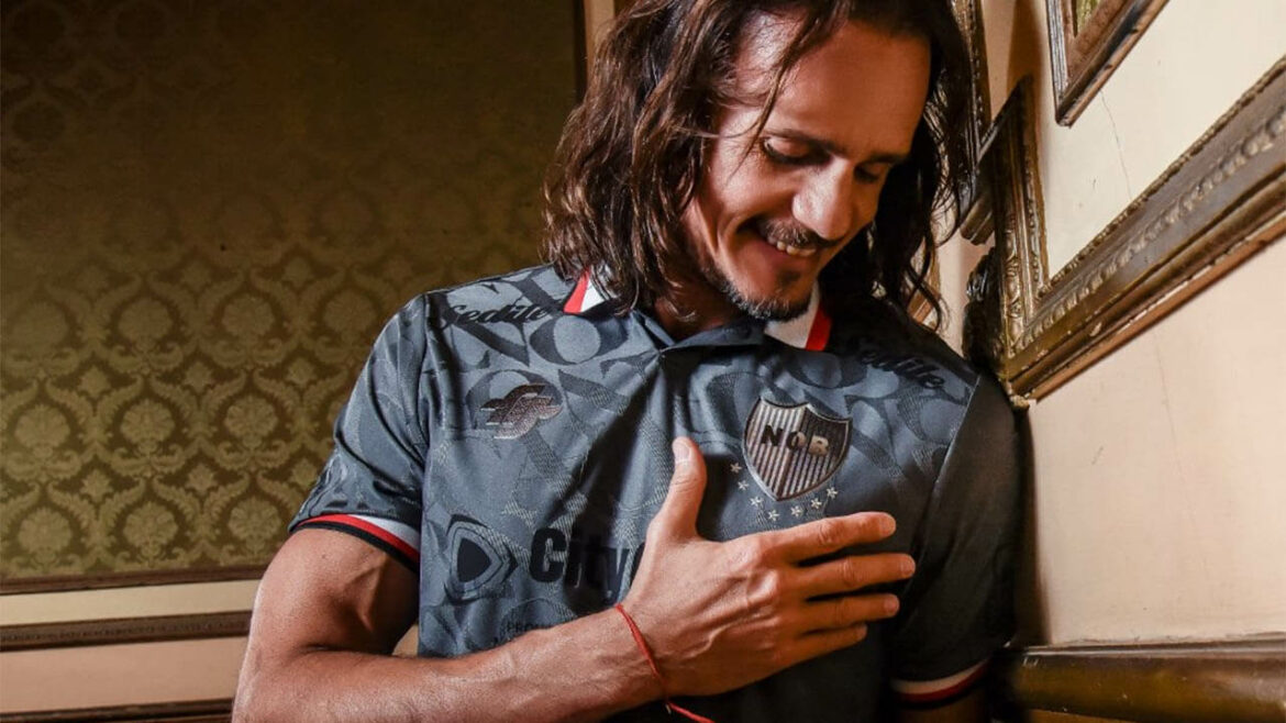 Terceira camisa do Newells Old Boys 2025-2026 Aifit