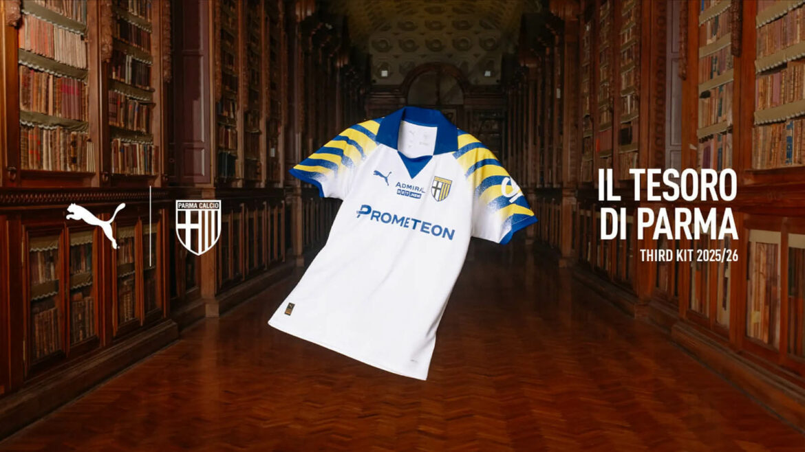 Terceira camisa do Parma Calcio 2025-2026 PUMA