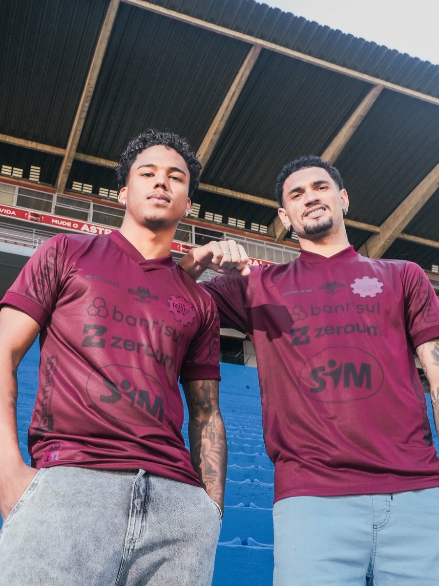 Terceira camisa do SER Caxias 2025-2026 Bravo 35