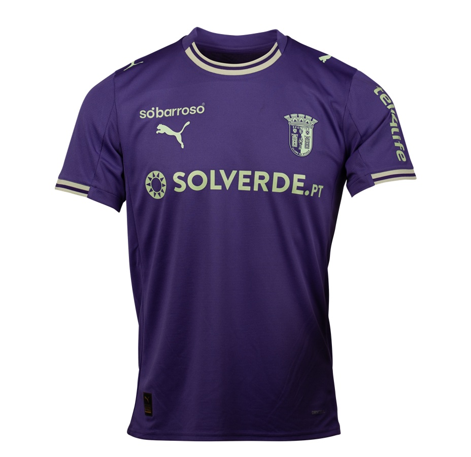 Terceira camisa do Sporting Braga 2025-2026 é revelada pela PUMA