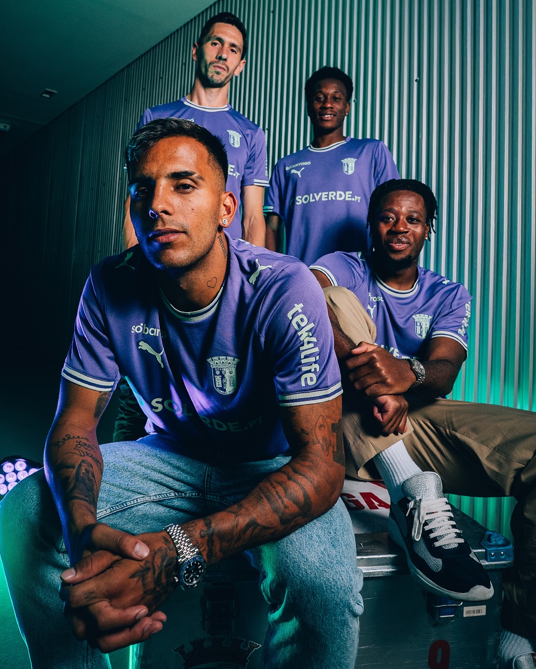 Terceira camisa do Sporting Braga 2025-2026 é revelada pela PUMA