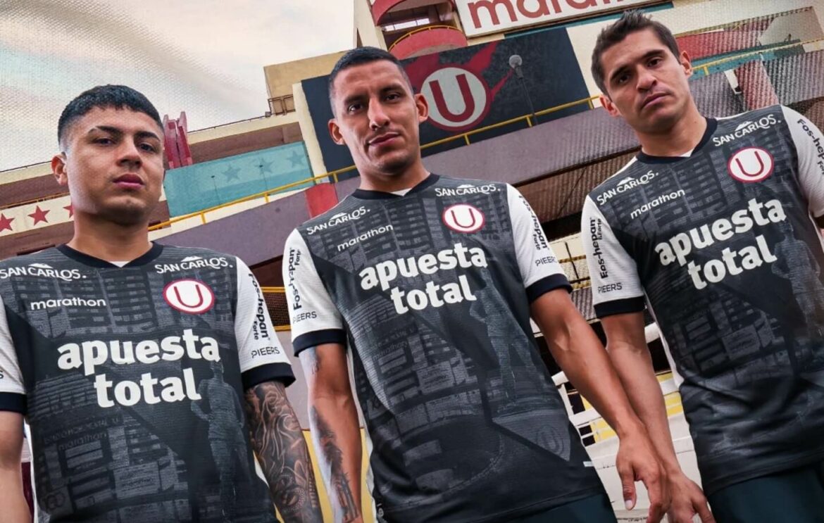 Universitario lança camisa de 25 anos do estádio Monumental