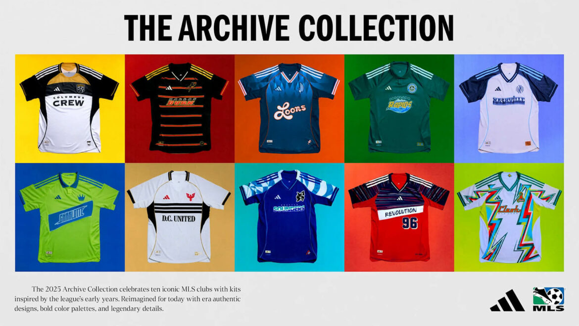 adidas x mls archive collection 2025
